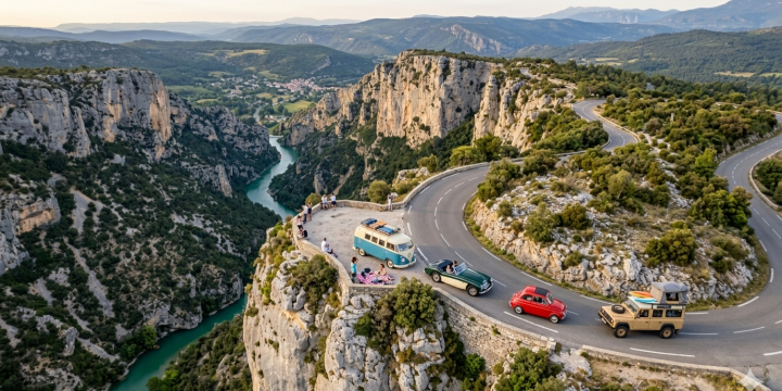Road trips dans les Gorges du Verdon