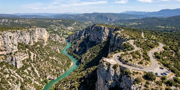 Vertigineuse route des crêtes