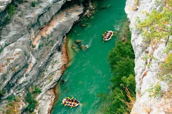 Rafting - Rafting descente - Chasteuil / Point Sublime